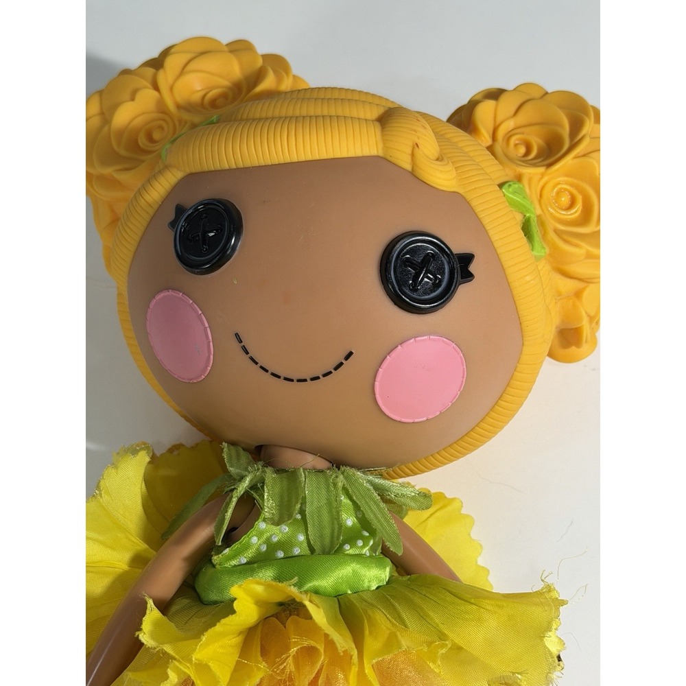 Retired Lalaloopsy Mari Golden Petals 12" Doll MGA Yellow Hair Tutu READ